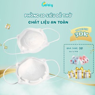 Khẩu Trang Gấu Cho Bé Sơ Sinh Set 3 Siêu Cute Cho Trẻ Từ 0-3 Tuổi BAFABY - 096