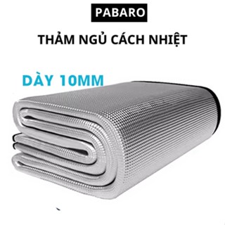 Thảm ngủ văn phòng Chiếu xốp tráng bạc 2 mặt Chiếu ngủ đệm ngủ văn phòng Thảm Du Lịch Thảm Picnic Gấp Gọn Pabaro 