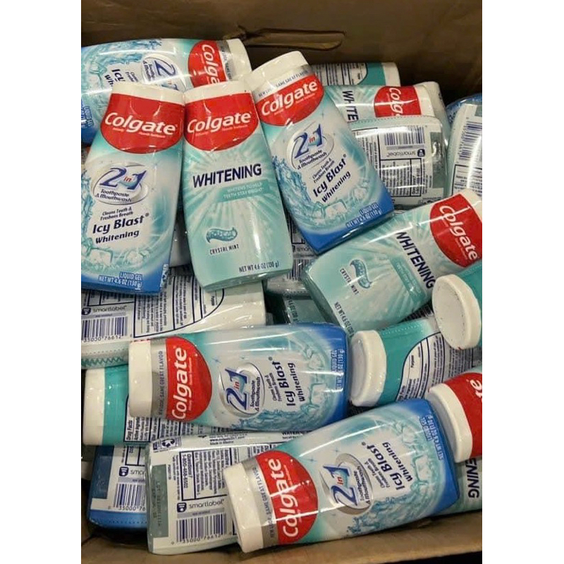 Kem đánh răng Colgate 2in1 Mỹ 130 g