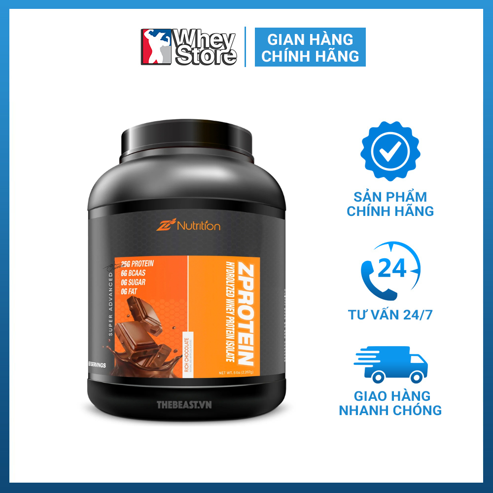 Sữa Tăng Cơ Bắp Z Protein 100% Hydrolyzed Chính Hãng