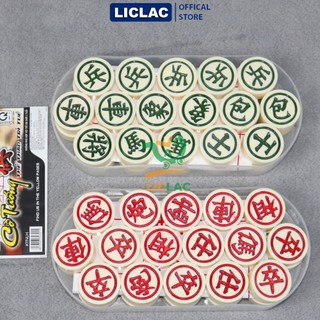 Bộ cờ tướng liên hiệp thành hộp oval size lớn/ trung/ nhỏ chất liệu melamine đặc ruột, boardgame