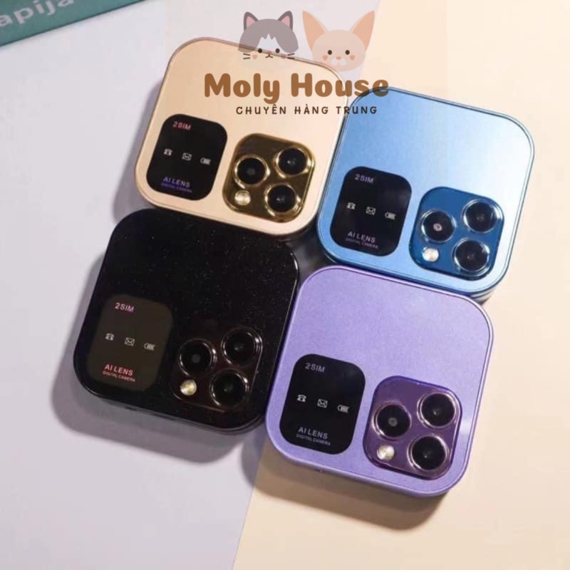 Điện thoại mini nắp gập i16 pro Moly House order
