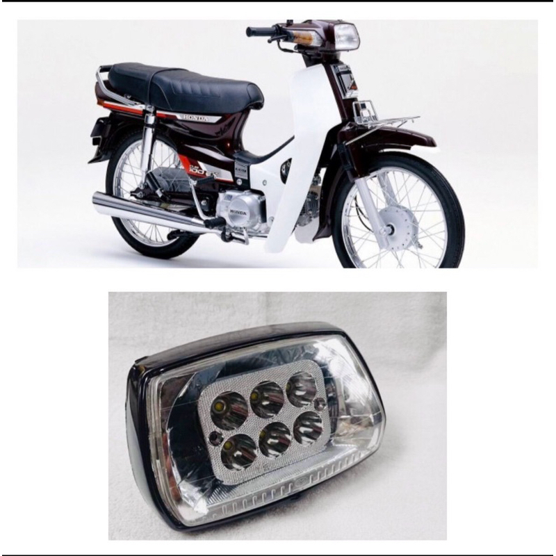 Bộ pha đèn Led siêu sáng  cho các loại xe Dream xưa