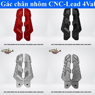 Gác chân nhôm CNC Lead 4 Val GH Racing ( Nhôm CNC nguyên khối )