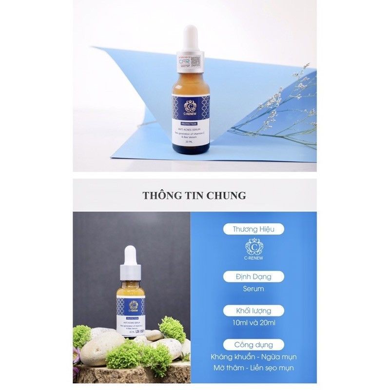 SERUM C-RENEW NGỪA MỤN MỜ THÂM 20ML Khoaitayshop