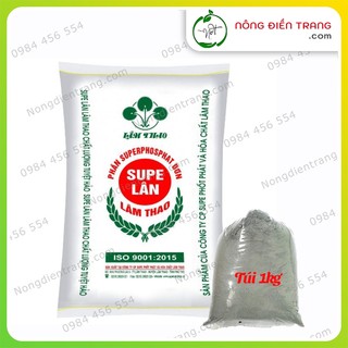 Phân Bón Supe Lân LÂM THAO Giúp Cây Trồng Phát Triển Bộ Rễ, Hình Thành Mầm Hoa, Đẻ Nhánh - phân lân bón cây, phân lân đơ