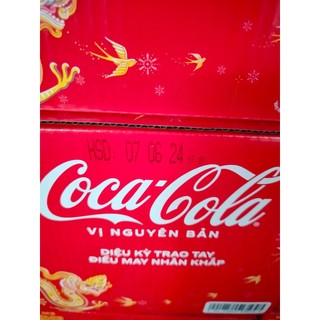 Thùng 24 chai coca-cola chai 300ml vị nguyên bản