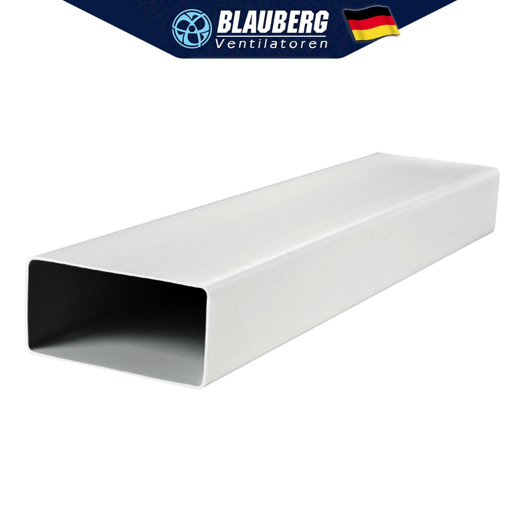 Ống nhựa vuông thông gió BLAUBERG - FK 220x90/2 - 1 Mét/ống x 2 ống - Hàng nhập khẩu chính hãng