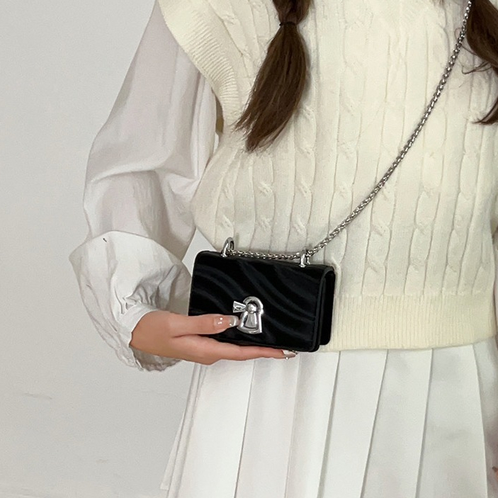 Faya - Túi xách T2098 mini đeo chéo da vân gợn sóng