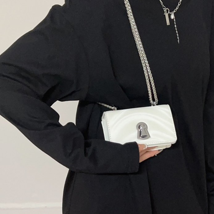 Faya - Túi xách T2098 mini đeo chéo da vân gợn sóng