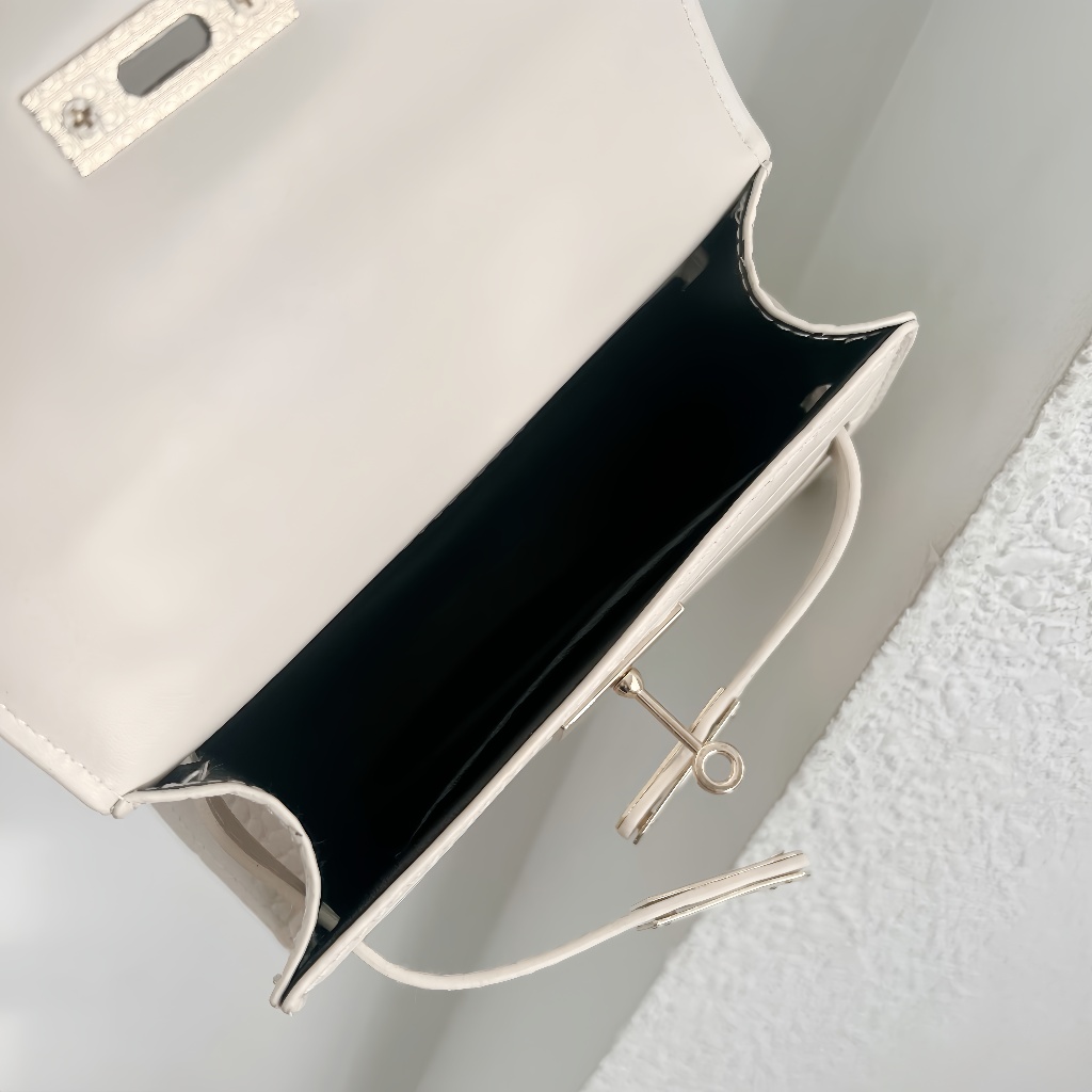 Faya - Túi quai xách T2089 da vân phối khăn đi tiệc sang trọng