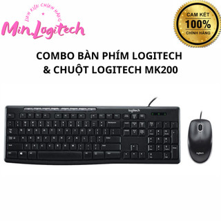 Bộ bàn phím logitech - chuột logitech mk200 - sản phẩm chính hãng