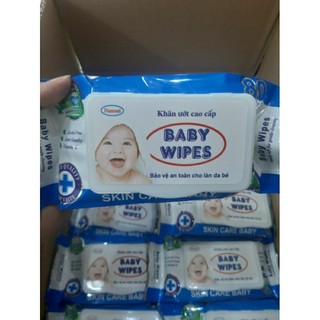 Khăn ướt Baby Wipes 80g không mùi