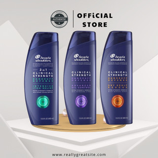 Dầu gội head mỹ giảm gàu,nấm, dầu gội head & shoulders clinical strength 400ml