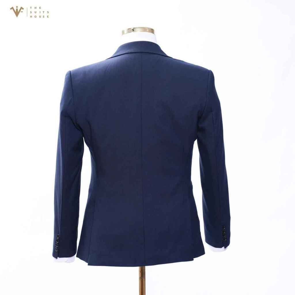 [NEW VERSION] SUIT XANH NAVY 2  KHUY 3 TÚI, FORM CHUẨN THE SUITS HOUSE