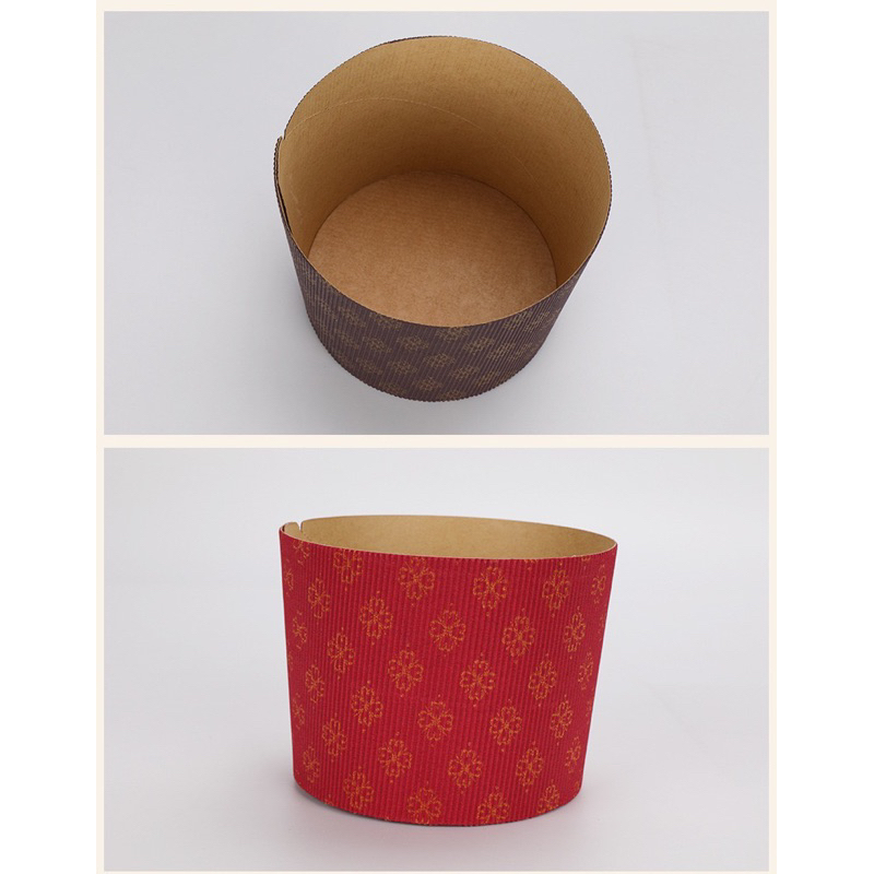Khuôn Panettone - Khuôn làm bánh panetone - khuôn giấy lớn - khuôn giấy kraft lớn