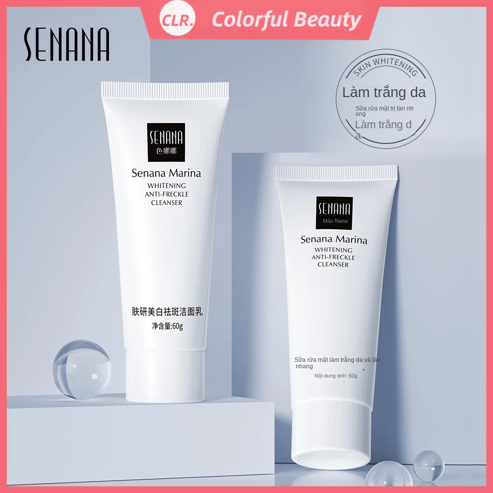 Sữa Rửa Mặt SENANA giúp sạch da trắng mịn dung tích 60ml