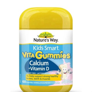 Kẹo Dẻo Vi Chất Cho Bé Nature s Way Kids Smart Vita Gummies Calcium +