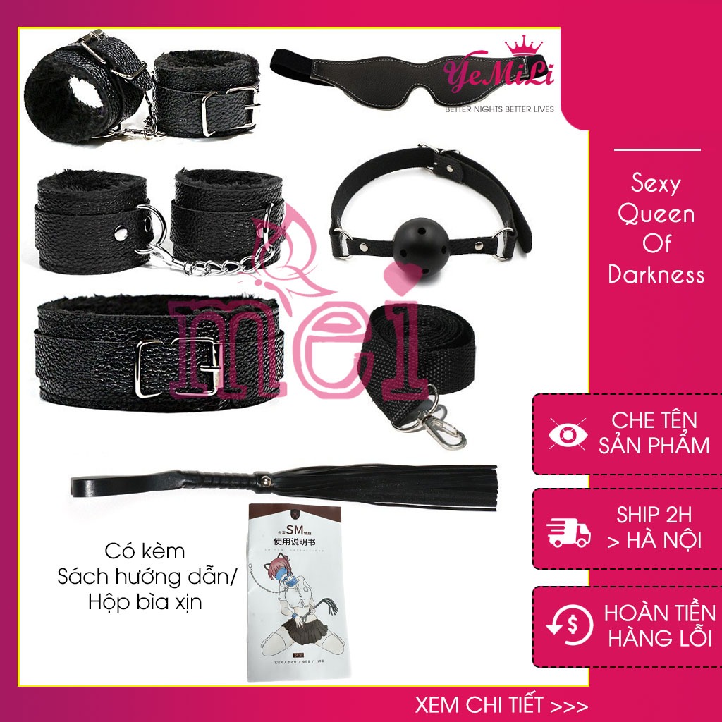 Bộ Đồ Chơi Cosplay 7 - 10 Món Bằng Da