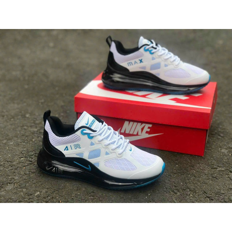 Giày thể thao đế hơi cao cấp siêu nhẹ AIR MAX 720 Trắng