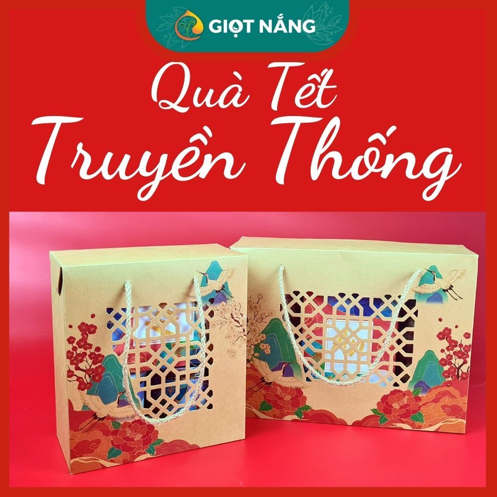 Set Quà Tết Truyền Thống Mộc Mạc Gần Gũi từ Nông Sản Giọt Nắng