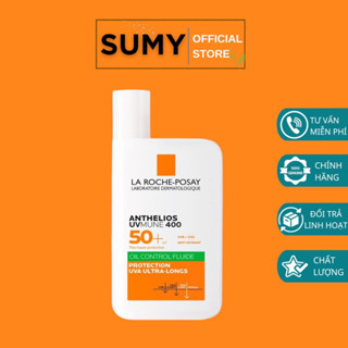  Sữa chống nắng cho da dầu mụn La Roche Posay Anthelios UVMUNE400 Oil Control Fluid 15ml 50ml - SUMY 