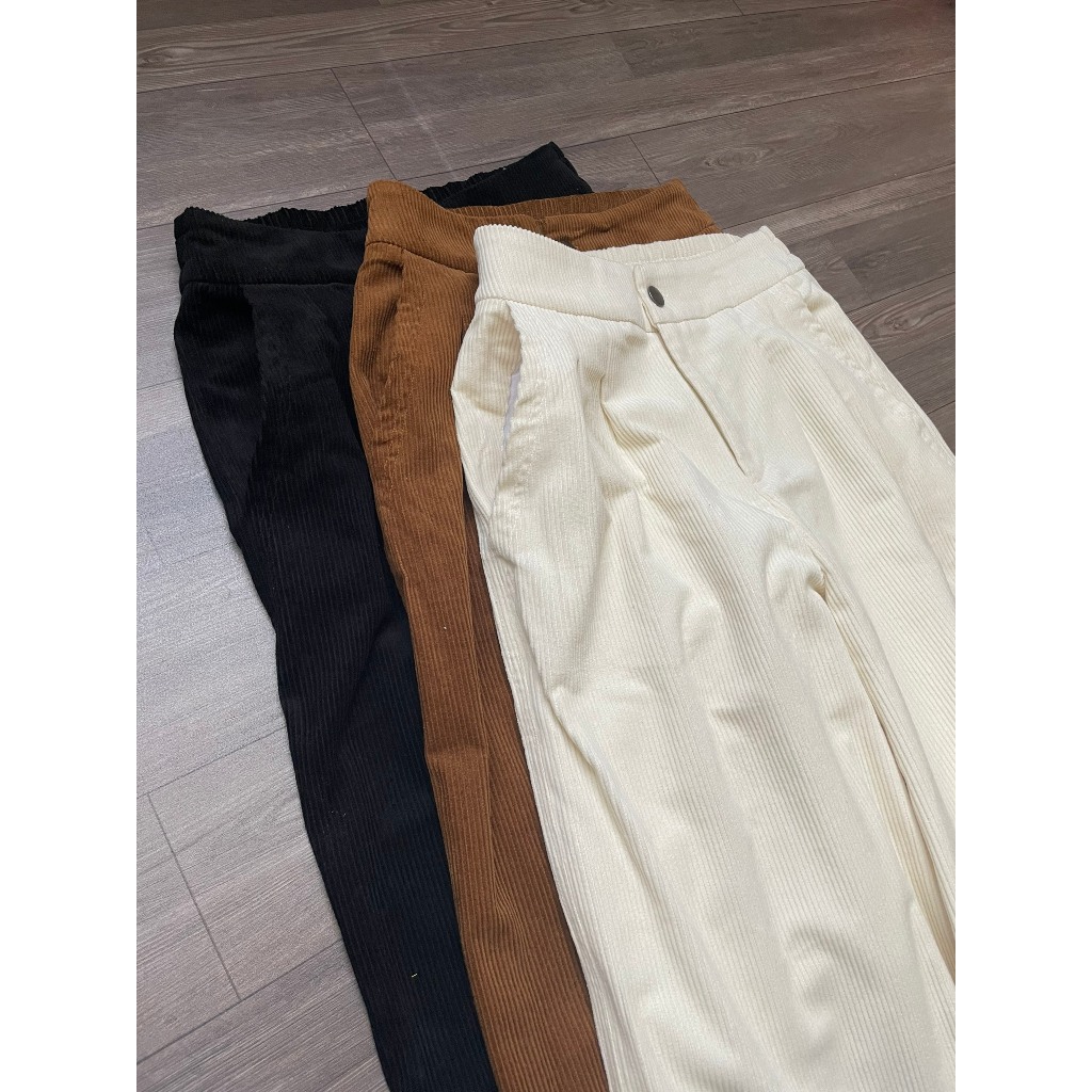 Quần nhung lưng thun