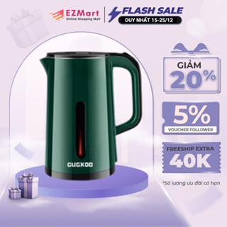 Ấm Siêu Tốc Cuckoo 2 Lớp, Công Suất Lớn 1500W, Ấm Đun Nước Siêu Tốc Dung Tích 2.5L An Toàn Tiết Kiệm Điện - ST19