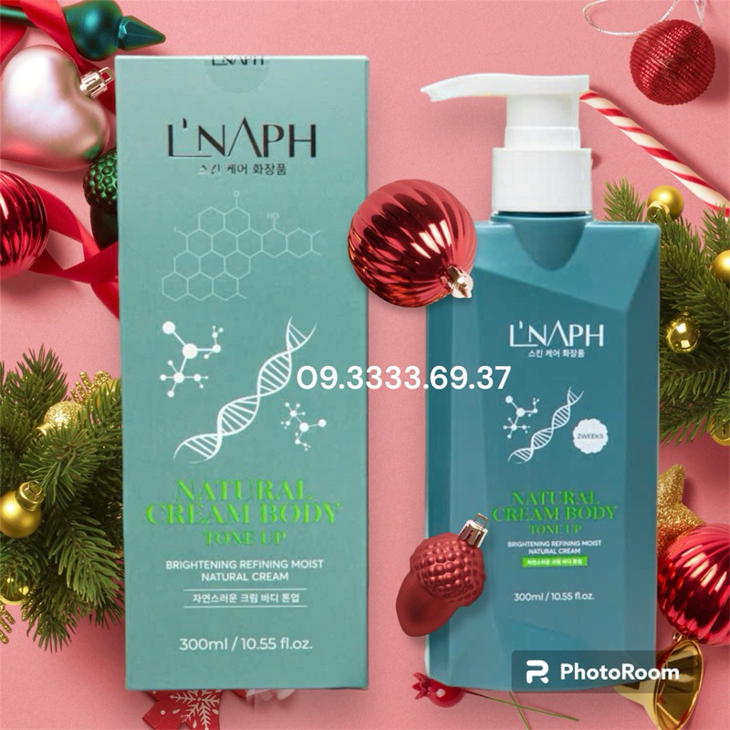 Kem dưỡng trắng da toàn thân Body L"NAPH 300ml Mẫu mới (Hàn Quốc)