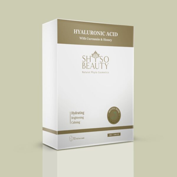 Combo 10 Mặt Nạ SHSO Beauty Biocell Hyaluronic Acid 1% With Curcumin & Honey Dưỡng Ẩm Sâu, Chống Lão Hóa 30g- NPC Phar