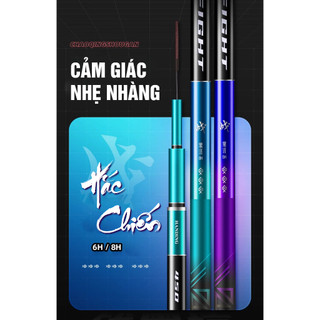 Cần câu hắc chiến - cần có kèm lóng phụ