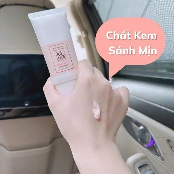 Kem chống nắng phổ rộng krlab lọ 50g hạn dùng 2026 SPF50+ PA+++