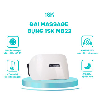 Đai massage bụng đa năng 1SK MB - 21 hỗ trợ lưu thông khí huyết, giảm tích mỡ vùng bụng