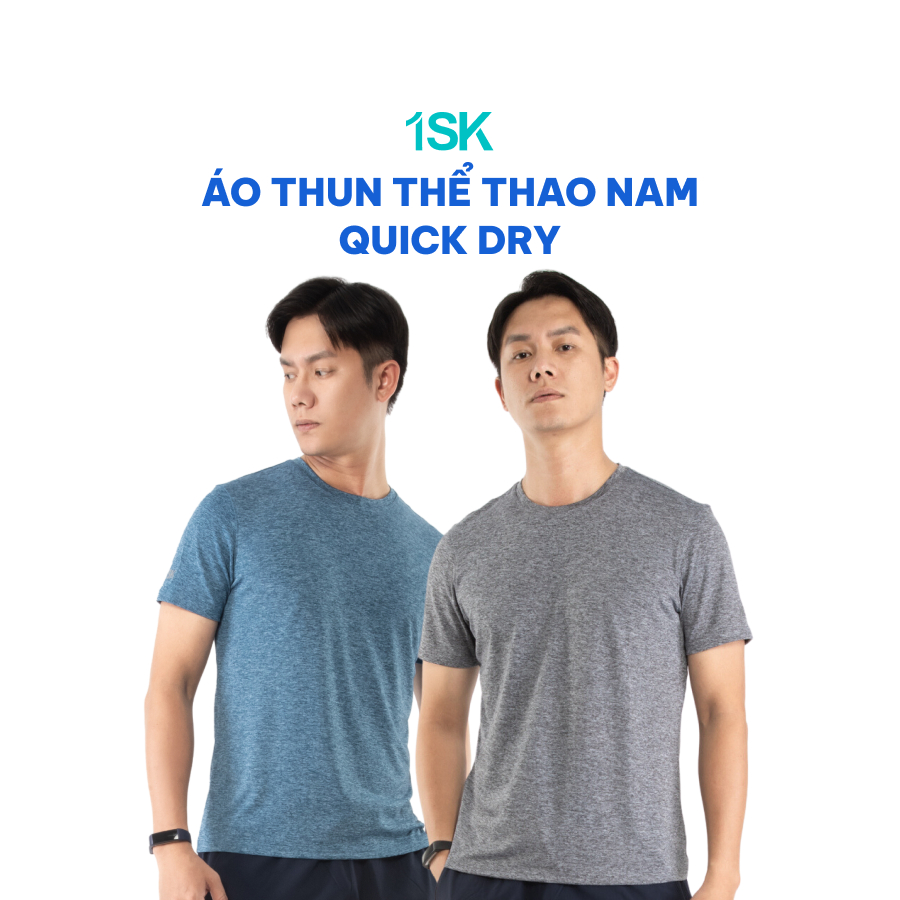 Áo thun thể thao nam 1SK Quick Dry