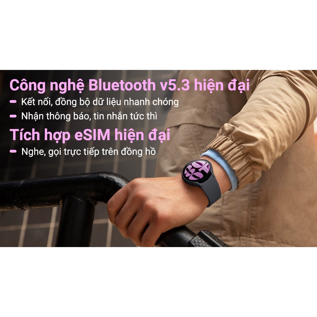 Đồng hồ thông minh Samsung Galaxy Watch6 LTE/ GPS 44mm -Hàng chính hãng