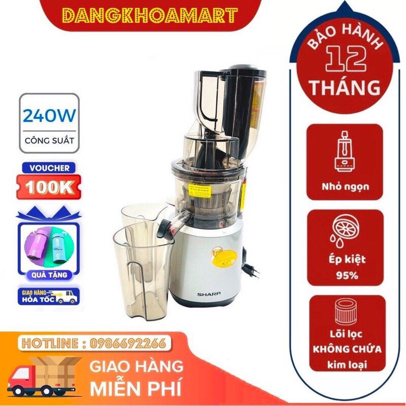 MÁY ÉP TRÁI CÂY TỐC ĐỘ CHẬM KS-888 Sharp