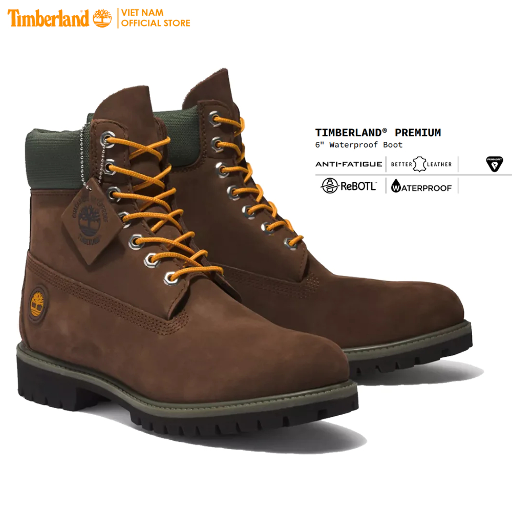 [SALE] Timberland Giày Cổ Cao Nam 6-inch Premium Waterproof Boots Tree Vault TB0A2CX878