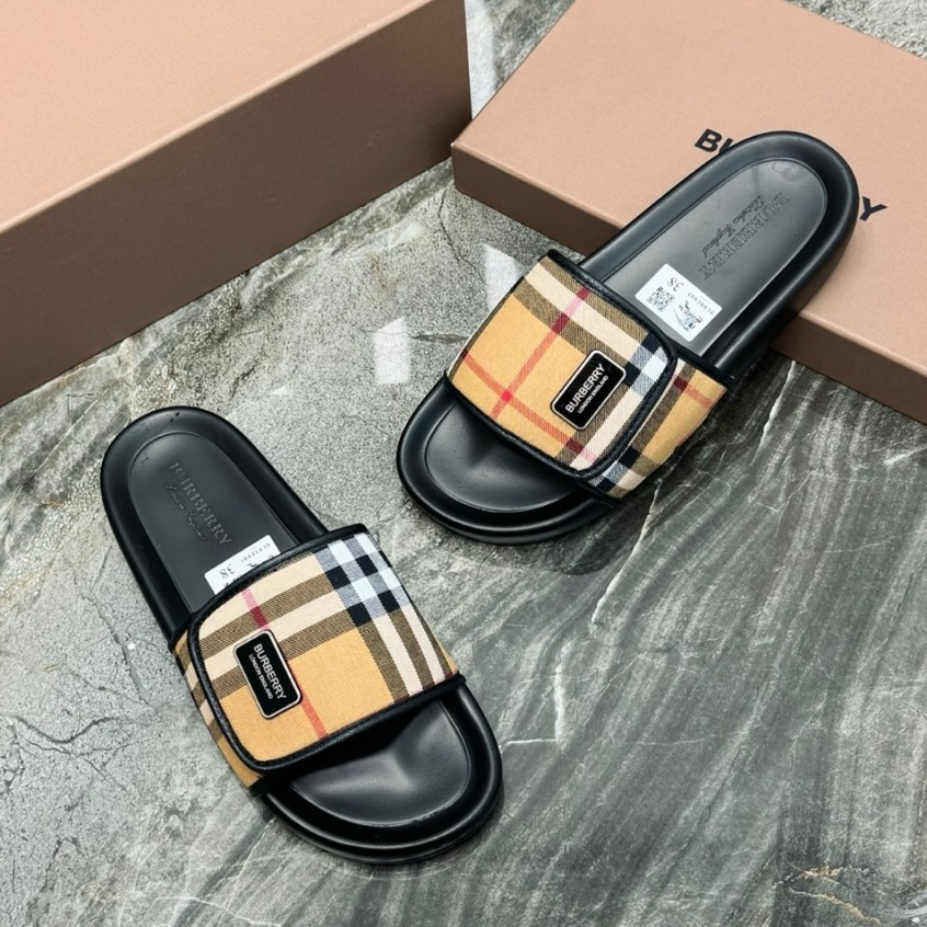 Dép Quai Ngang BBR Nam Quai Dán In Logo Cực Đẹp - Dép Quai Ngang BBR Nam Đính Logo Cực Chất