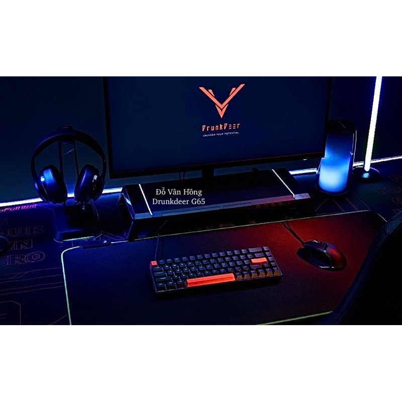Bàn phím từ HE Drunkdeer G65, A75 switch nam châm từ tính Rapid Triger 60He chính hãng