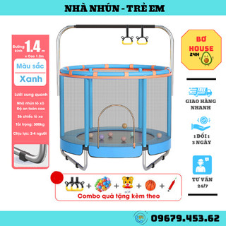 Nhà nhún bóng cho bé yêu đa năng nhiều môn thể thao kết hợp tăng khả năng vận động cho bé yêu