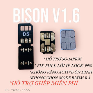 Sim Ghép Thần Thánh Bison V1.6 Full Mode 2023 Mới Nhất