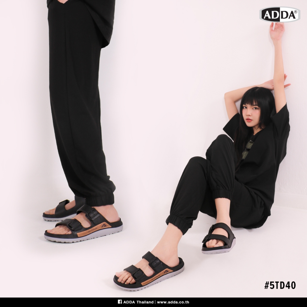 Dép Thái Lan Nam ADDA 2 Quai Ngang LITE 2 DENSITY Nhập Khẩu Chính Hãng