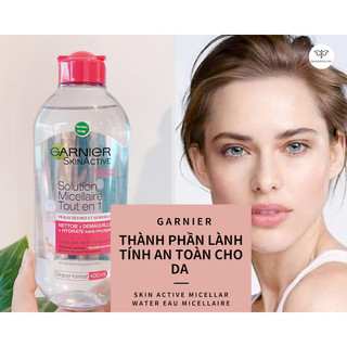 Nước tẩy trang Garnier Pháp 400ml