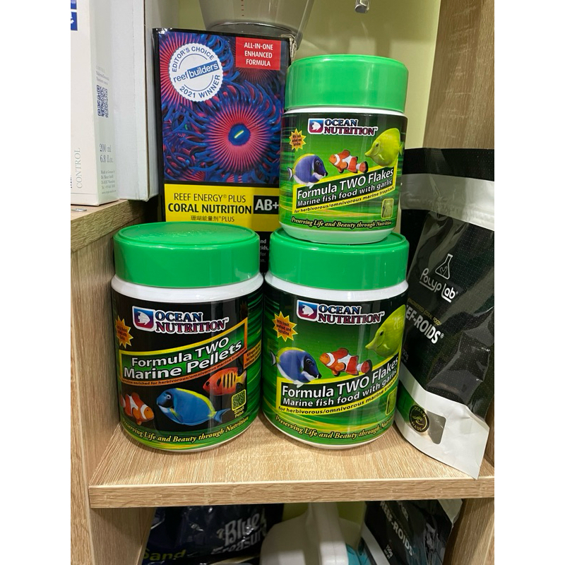 Thức ăn cho các loại cá cảnh biển của Mỹ Ocean bác Nutrition hộp xanh lá