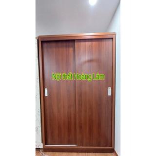 Tủ gỗ công nghiệp cánh lùa dài 120 cm