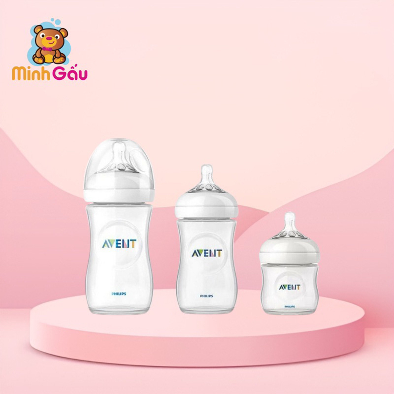 Bình sữa Philip Avent Nutural 125ml, 260ml, 330ml