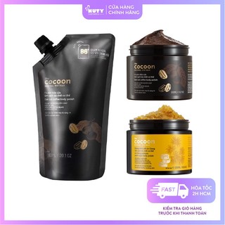 Tẩy Tế Bào Chết Toàn Thân Cà Phê Đắk Lắk - Đường Thốt Nốt Cocoon (200ml)