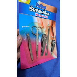 Bộ chăm sóc móng 5 món Super Max