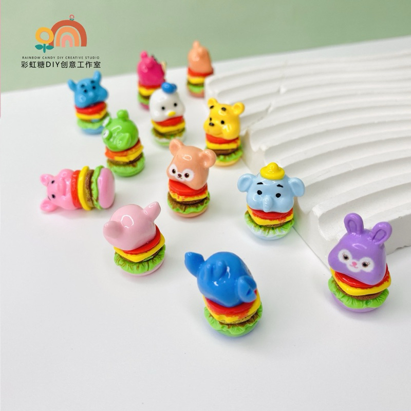 Mô hình đồ ăn mini 008 hỗn hợp trang trínhà búp bê Mô hình chai nước, đồ ăn, trái cây mini - Tổng hợp các mẫu charm slim