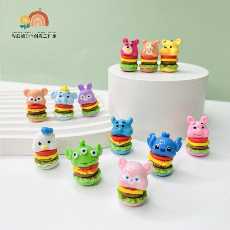 Mô hình đồ ăn mini 008 hỗn hợp trang trínhà búp bê Mô hình chai nước, đồ ăn, trái cây mini - Tổng hợp các mẫu charm slim